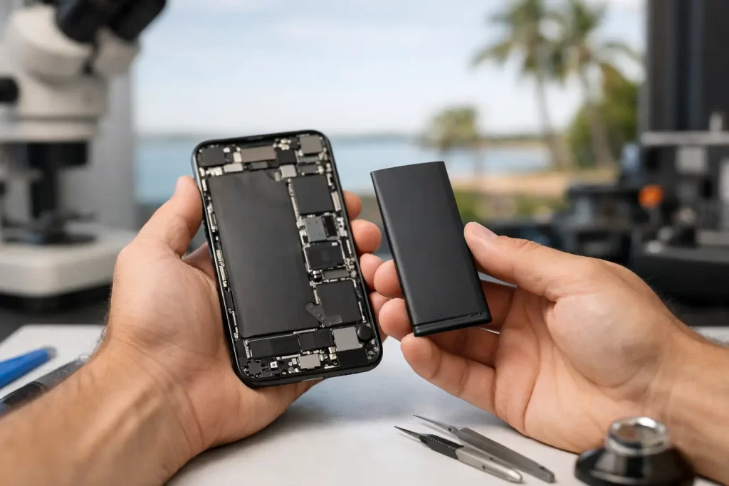iPhone Battery Replacement in Darwin