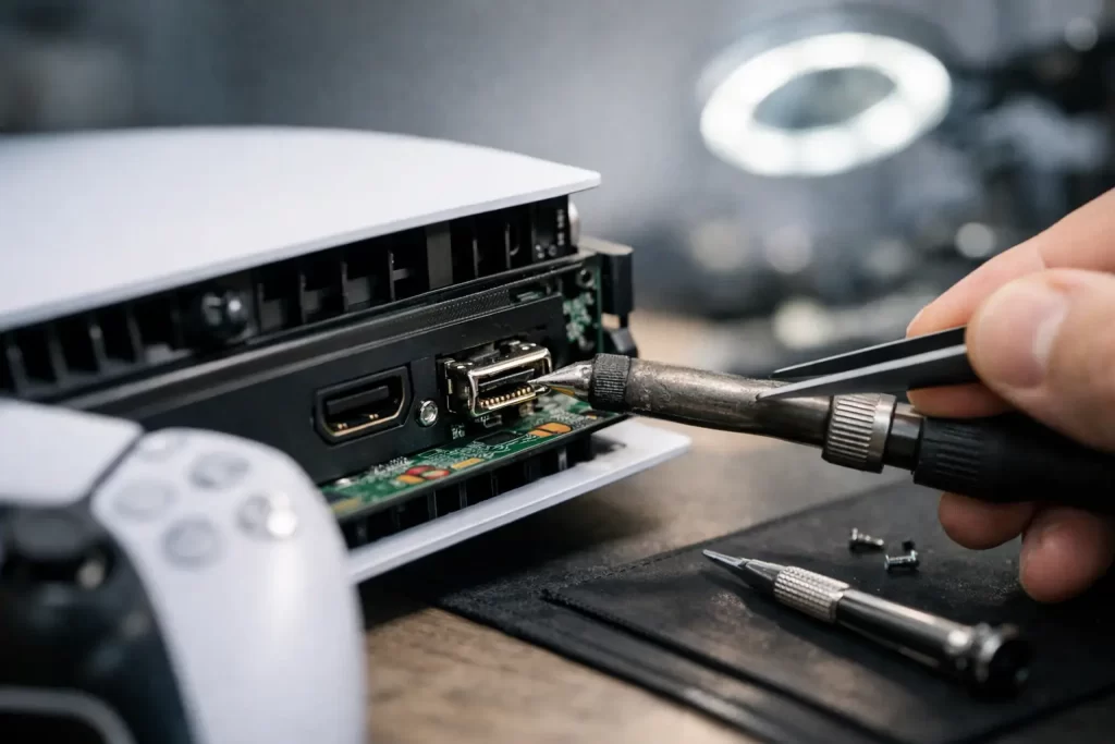 PS5 HDMI Port Repair Done Properly