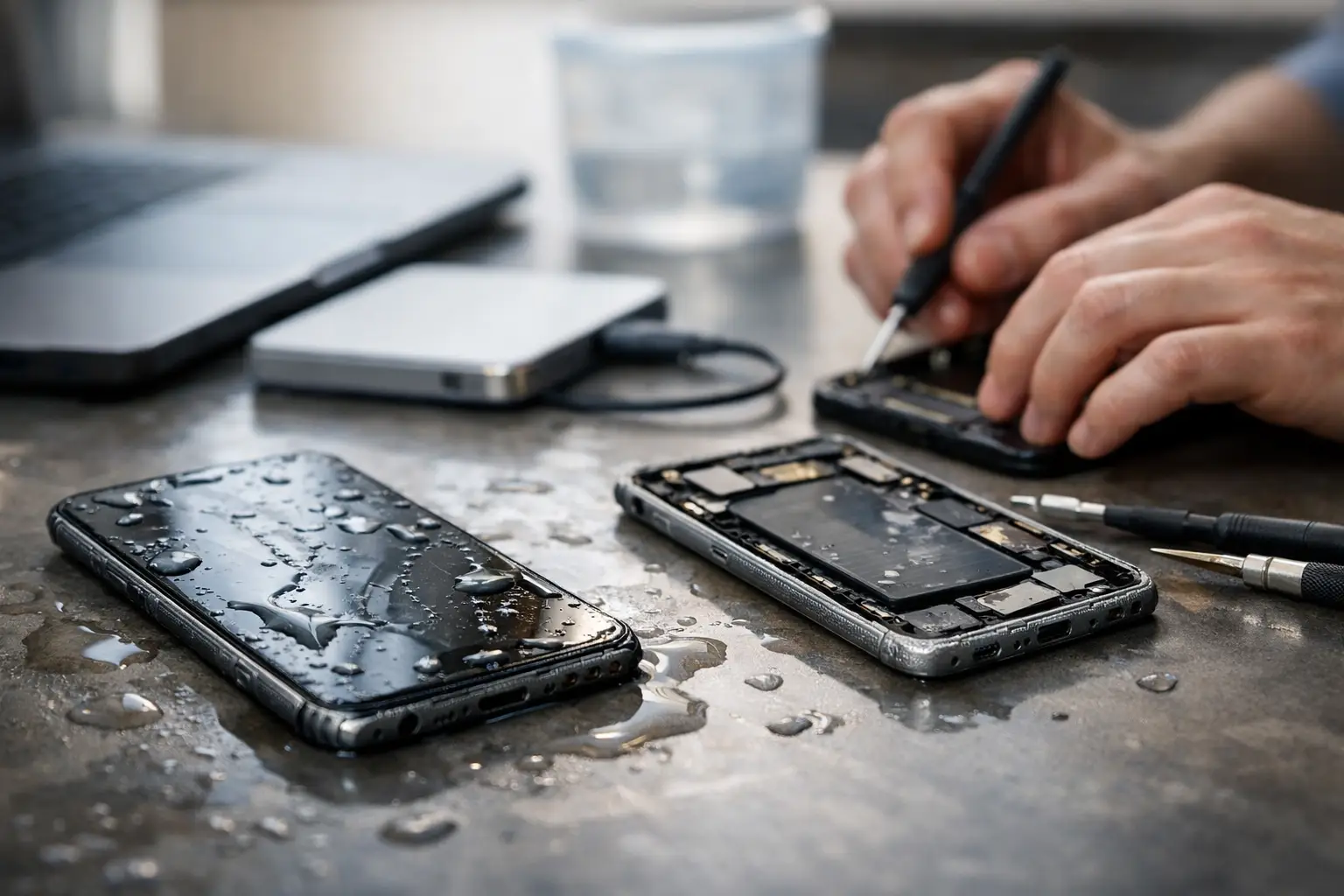 Water Damaged iPhone Data Recovery - iSmashed