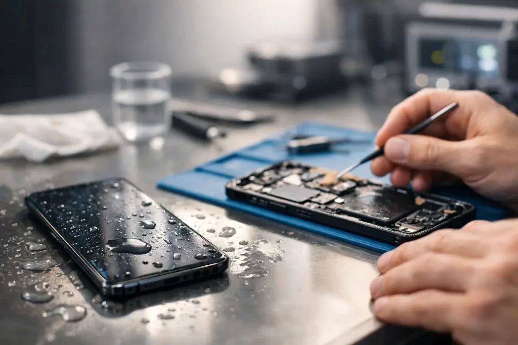 Can Water Damage Be Repaired in Phones?