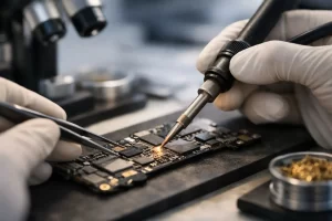 Micro Soldering Logic Board Repair